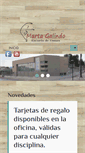 Mobile Screenshot of danzamartagalindo.com